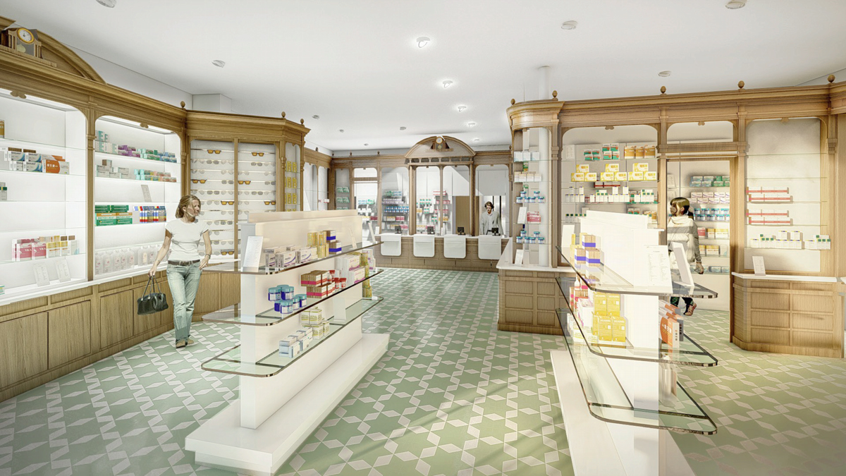 pharmacie MSR architecture architecte Vannes