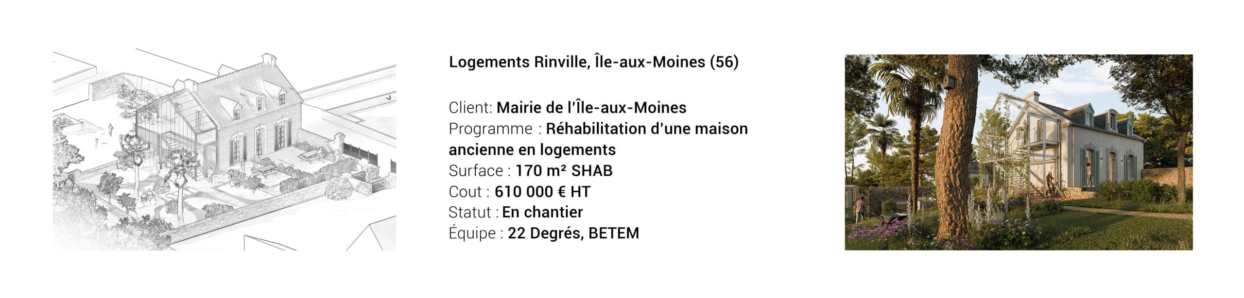 Logements Rinville, Ile aux moines
