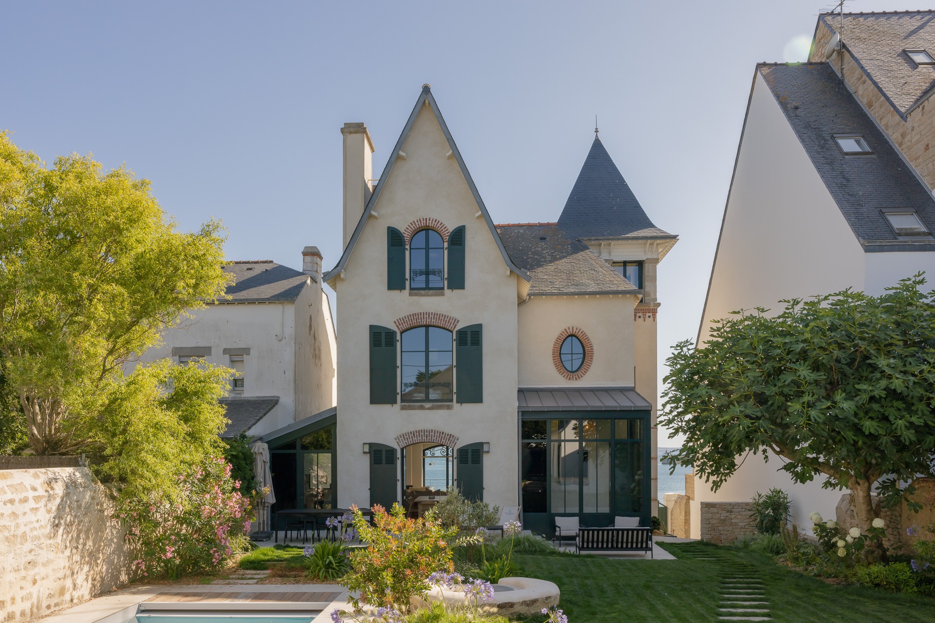 façade villa Quiberon MSR Architecture