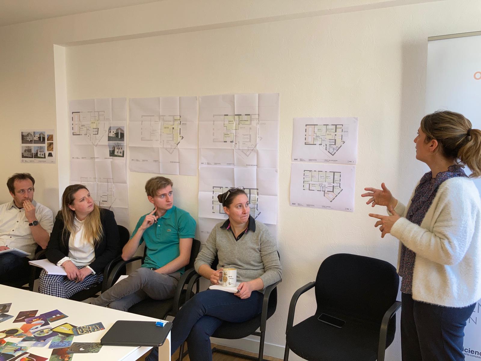 Réhabilitation d'une agence d'expertise comptable Vannes MRS Architecture