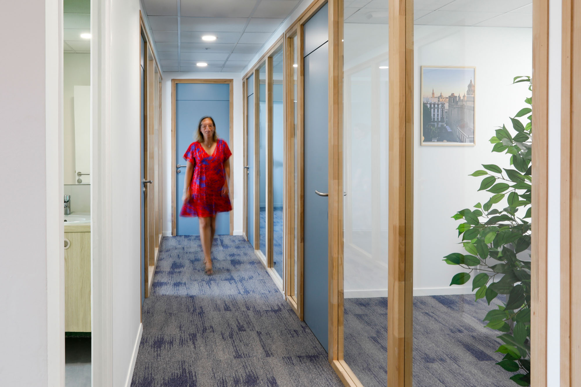 Réhabilitation d'une agence d'expertise comptable Vannes MRS Architecture